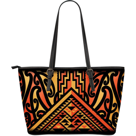 Taniko Shoulder Bag - Kapura (Orange) - Revolution Aotearoa