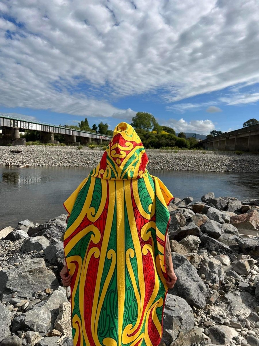 Waiora Hooded Towel - Revolution Aotearoa