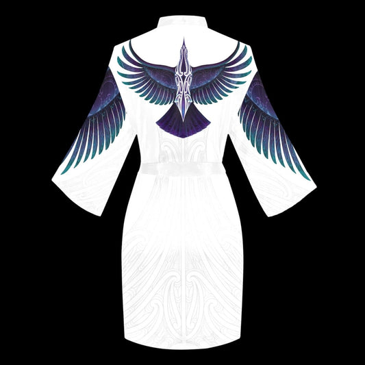 Wide Sleeve Robe - Tui Moko - Revolution Aotearoa